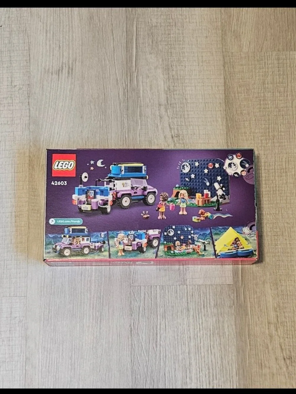 LEGO Friends 42603 Stargazing Camping Vehicle – 364 pcs – Ages 7+ – New Sealed